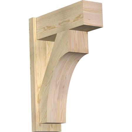 Ekena Millwork Westlake Block Rough Sawn Outlooker, Douglas Fir, 8"W x 22"D x 30"H OUT08X22X30WTL05RDF